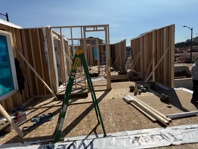 Milton — building up first storey walls