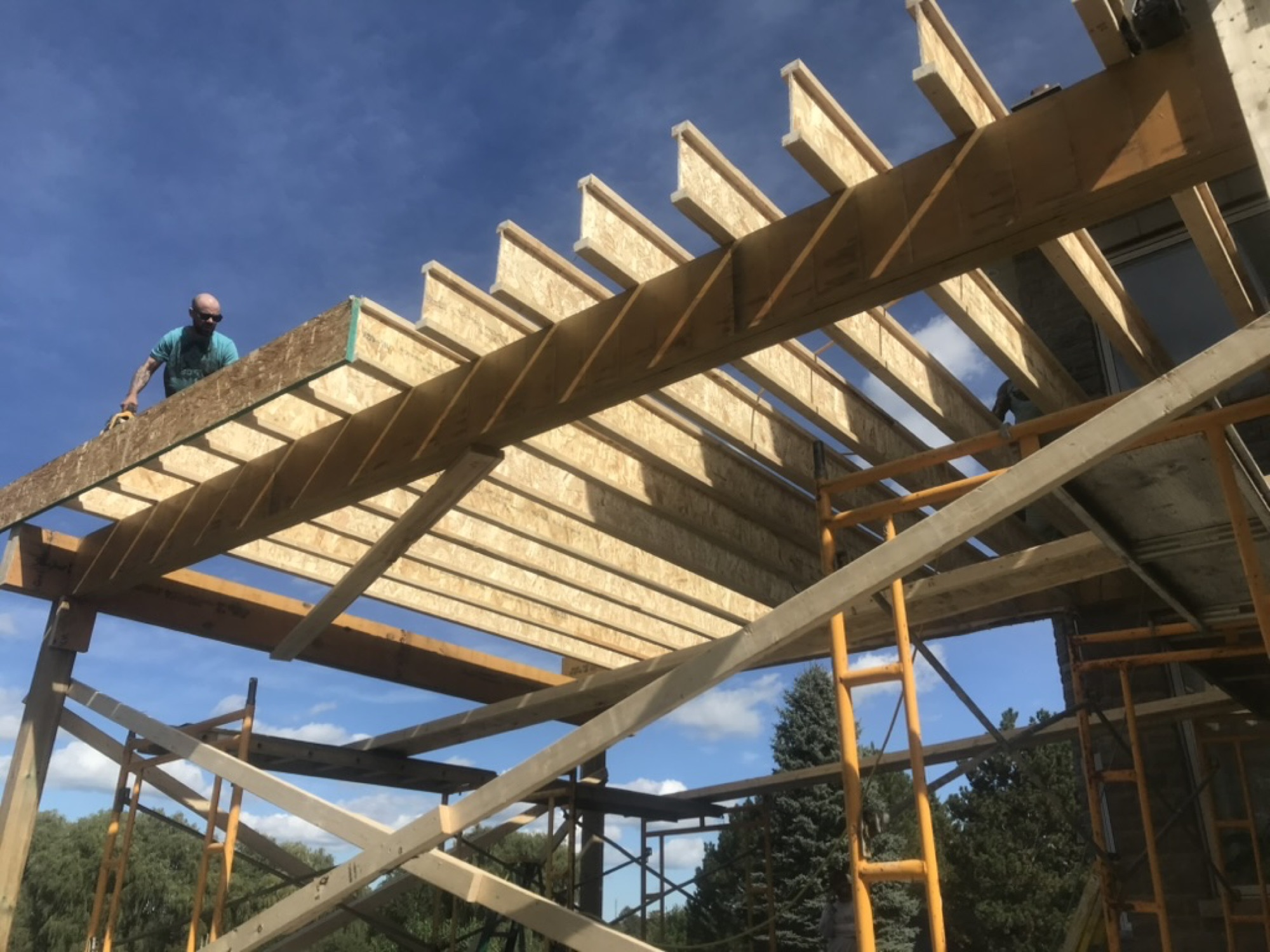 Orangeville — structure framed